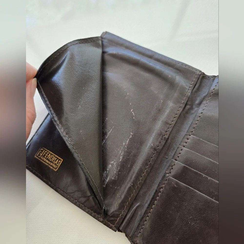 Fendi Zucca Logo Bifold Wallet